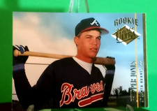 1994 Fleer Ultra Chipper Jones Rookie RC card #152- Atlanta Braves HOF
