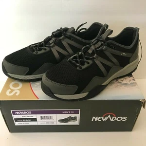 NEVADOS Herren Brandon Sneaker Wander Trail Schuhe Schwarz/Grau 11 - Bild 1 von 5