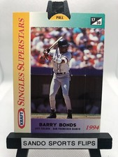 1994 Kraft Singles Superstars Barry Bonds Pittsburgh Pirates 17/30 ~ $.99 Ship!