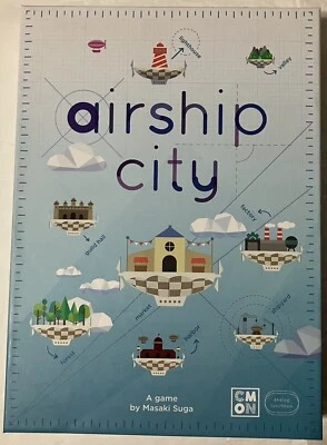 AIRSHIP CITY : A Game by Masaki Suga CMON Games 2020 - 100% Complete - Image 1 of 4