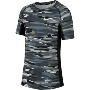 Nike Pro Youth Training Shirt  AOP.   Size XL 13-15yrs   CJ7709-010