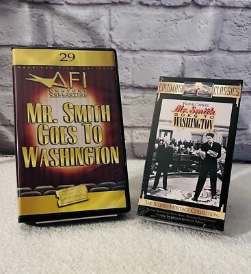 Mr Smith Goes To Washington Blockbuster VHS AFI Century Collection SEALED #29 Foto 1 de 4