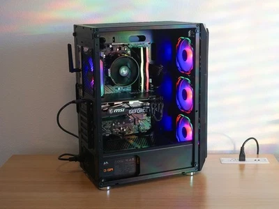 RXR - Ryzen 5 5500 / RTX 3060ti 8GB / 32GB RAM DDR4 / 1TB NVMe SSD – Gaming PC - Image 1 of 4