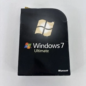 Microsoft Windows 7 Ultimate - 64/ 32 Bit - Full Install Disks + Activation Code - Picture 1 of 6