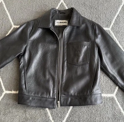 Zara Rhuigi Leather Jacket Size L - Image 1 of 4