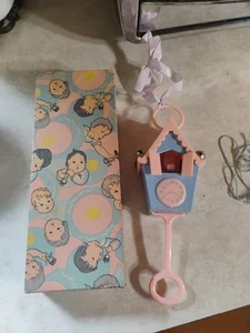 Vintage Baby Rattle Cookoo Bird , Clock In Original Box USA - Picture 1 of 5