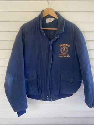 Chaqueta de Trabajo Vintage King Louie Pro Fit XL 80s Pana Bombardero Hecha en EE. UU. Foto 1 de 4