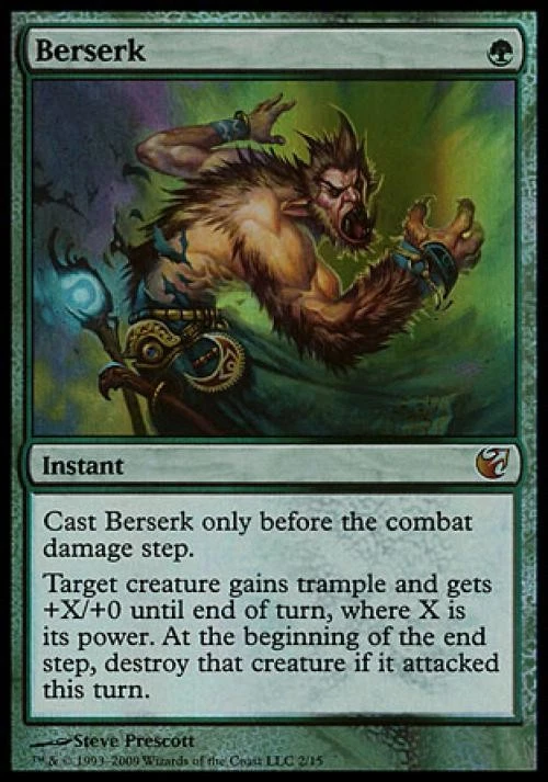 MTG English Berserk NM Foil From the Vault: Exiled - Image 1 of 1