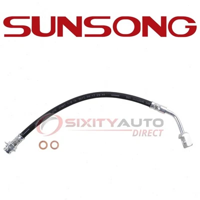 Sunsong Front Right Brake Hydraulic Hose for 2005-2009 Chevrolet Uplander - zv - Imagem 1 de 4