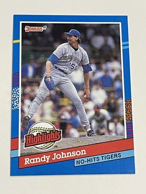 1991 Donruss Baseball Bonus Cards #BC-2 - Randy Johnson - Seattle Mariners - Image 1 of 2