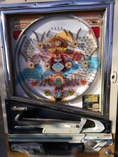 Pachinko vintage antique retro Showa Hand-hammered wooden frame stand No Tested