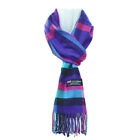 Winter Warm 100% Cashmere Plaid Scarf High Quality Scotland Made Wool Scarves