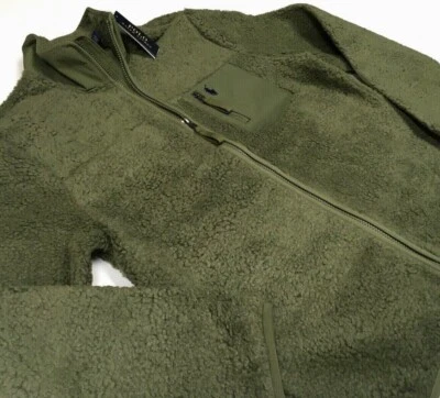 Chaqueta polar Polo Ralph Lauren militar del ejército de Estados Unidos campamento base entrenamiento piel de sherpa Foto 1 de 4