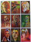 2012 Topps Star Wars Galaxy 7 Silver Foil Chase Set 15 Cards Mark McHaley Art