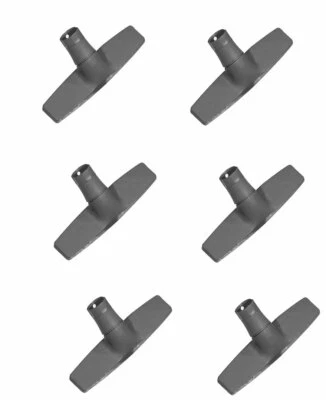 6 cepillos de piso compatibles con Kenmore bote aspiradora superficie desnuda parte #52682 Foto 1 de 2