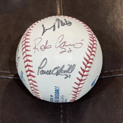 Paul O'Neill, Robinson Cano And 3 Others Autographed Signed Official MLB Ball - Image 1 of 4