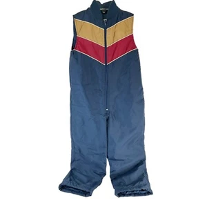 Vintage Sears Childrens Sz 6 Kids Waterproof Snow Ski Suit Insulated Jumpsuit - Picture 1 of 11