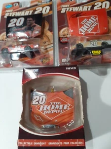 3 NASCAR Tony Stewart Magnets Stock Car #20 Test Car Hood 2004 1:64 scale - Picture 1 of 4