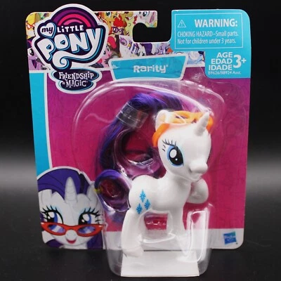 Figura Unicornio Rareza Blanca Mágica Amistad My Little Pony Hasbro Foto 1 de 4