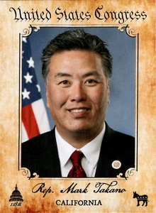 2023-24 Faszinierende Karten Kongress Kalifornien Mike Takano - Bild 1 von 2