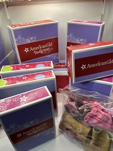 LOT AMERICAN GIRL CLOTHING, SHOES, ACCESSORIES FOR 18” DOLLS IN ORIGINAL BOXES - Picture 1 of 18