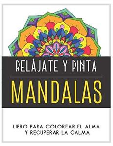 Libro De Colorear Para Adultos Mandalas Para Colorear Spanish E