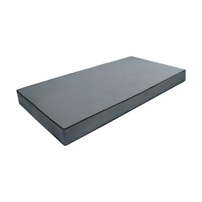 COVER ONLY Twin Contrast Pipe Velvet Indoor Daybed Mattress 75"x39"x8"-AD347 - Image 1 of 4