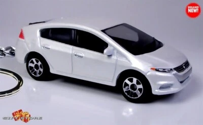 🎁🎁HTF KEYCHAIN WHITE HONDA INSIGHT HYBRID CUSTOM Ltd Ed GREAT GIFT NOVELTY🎁🎁 - Image 1 of 4