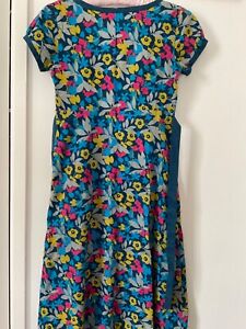 Sea Salt Turquoise Patterned S/S Dress Size 8