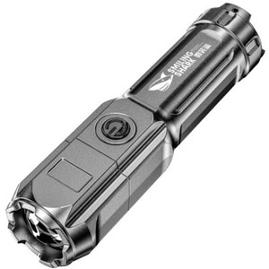 Flashlight Strong Light Rechargeable Portable Zoom Giant Bright Special Forces 