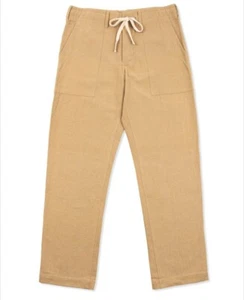 Indi + Ash Obelisk Pant - Khaki Handwoven DenimSize 5 - Picture 1 of 9