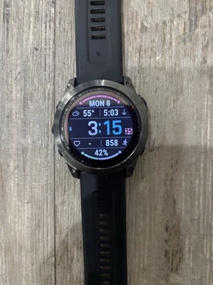 Reloj GPS Garmin Fenix 7X Zafiro Edición Solar Premium 51mm 010-02541-22 Foto 1 de 3