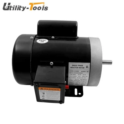1 HP 1725RPM 115V/230V CW/CCW 56 Frame 13.6/6.8A Farm Duty Single Phase Motor - Image 1 of 4