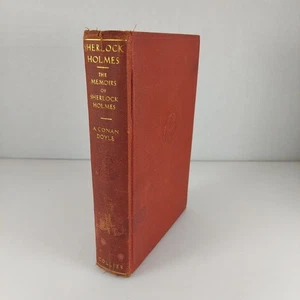 Mémoires de Sherlock Holmes par Sir Arthur Conan Doyle 1922 P.F. Collier HC Ex-Lib - Photo 1/14