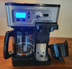 Hamilton Beach Flex Brew Coffee Maker K-Cup 2-Way Brew Station Filter 49983 - Picture 1 of 23