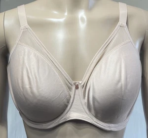 Elomi 4301 Smooth Underwire Moulded Non Padded Bra EL4301 Sahara 38DDD Nude - Picture 1 of 7
