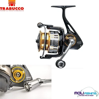 MULINELLO PESCA BOLOGNESE SPINNING TRABUCCO MANIAC FD 2500 10 CUSCINETTI DRAG 7 - Immagine 1 di 4