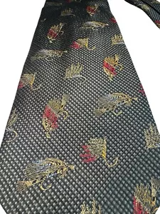 Robert Talbott Best Of Class Seidenkrawatte Nordstrom schwarz gold geometrisches Muster - Bild 1 von 7