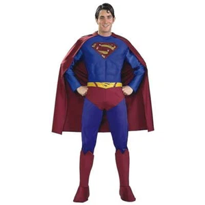 Rubie\'s Supreme Muscle Chest Superman Halloween Adult Costume, X-Large | 888021 - Picture 1 of 1