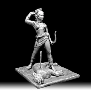 Tin toy soldiers,Goddess Diana,gift,decor,handmade - Picture 1 of 4