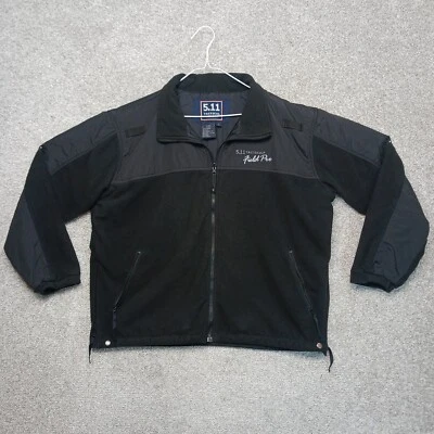 5.11 Tactical Jacket Mens XL Black Nylon Full Zip Soft Shell Long Sleeve - Image 1 of 4