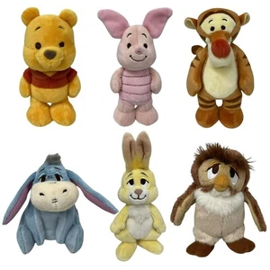 Disney Store Japan Winnie the Pooh stuffed toy Disney stanDs plush Select - Picture 1 of 27