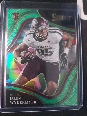 2022 Panini Select Draft Picks Jalen Wydermeyer #117 RC Dragon Scale Field Level - Image 1 of 2