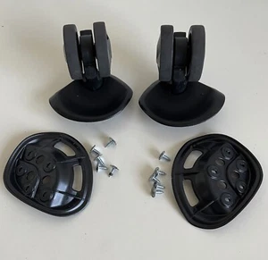 OEM Ricardo Beverly Spinner Suitcase Travel Luggage Bag Wheels Parts Bottom L R - Picture 1 of 22