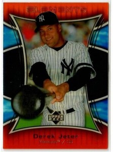 2007 Upper Deck Elements #112 Derek Jeter - Yankees! ~ Nice Acetate!