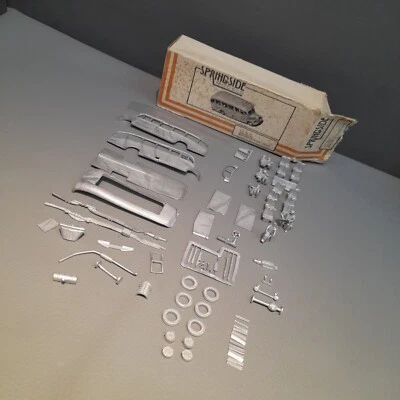 Vintage Kit Metal Bedford OB 29 Seater Coach Boxed 1/72 OO 4mm Springside - Image 1 of 4