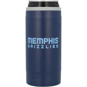 Official Memphis Grizzlies 12oz Flipside Powdercoat Insulated Slim Can Cooler G3 - Picture 1 of 2