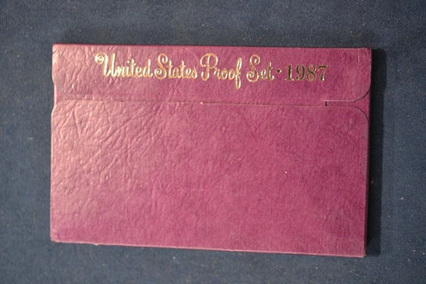 1987 U.S Proof Set in OGP Cover
