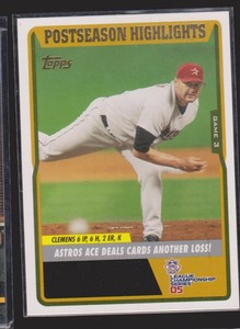 Roger Clemens Cards Inserts Vintage Premium Collection LOOK