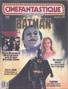 Cinefantastique November 1989: Batman, Beetlejuice, Wes Craven, Sam Hamm Fine! - Imagen 1 de 1